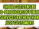 Should Citizens Be Co-Producers of Public Services Rather Than Just Consumers